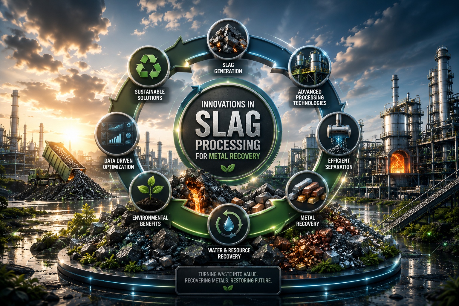 Innovations in Slag Processing for Metal Recovery