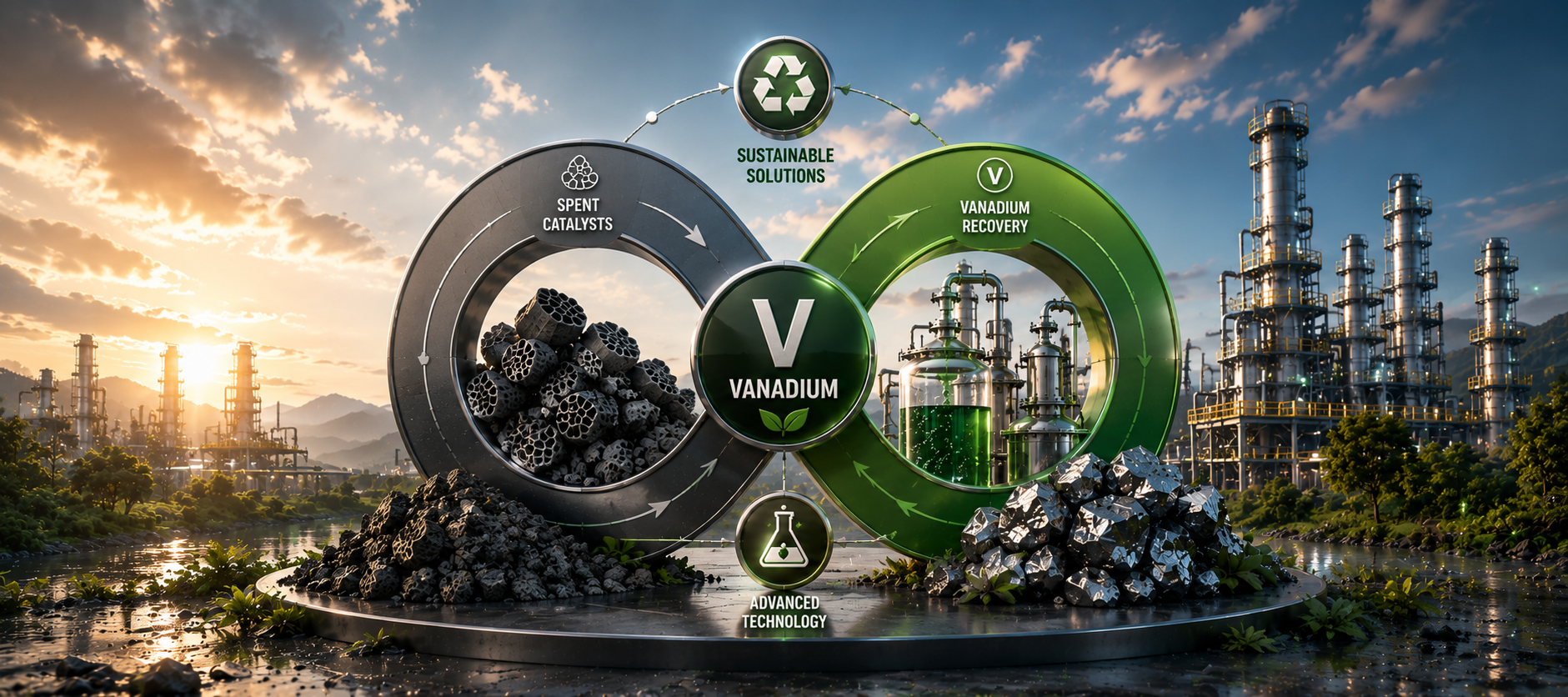 Vanadium Recovery from Spent Catalysts